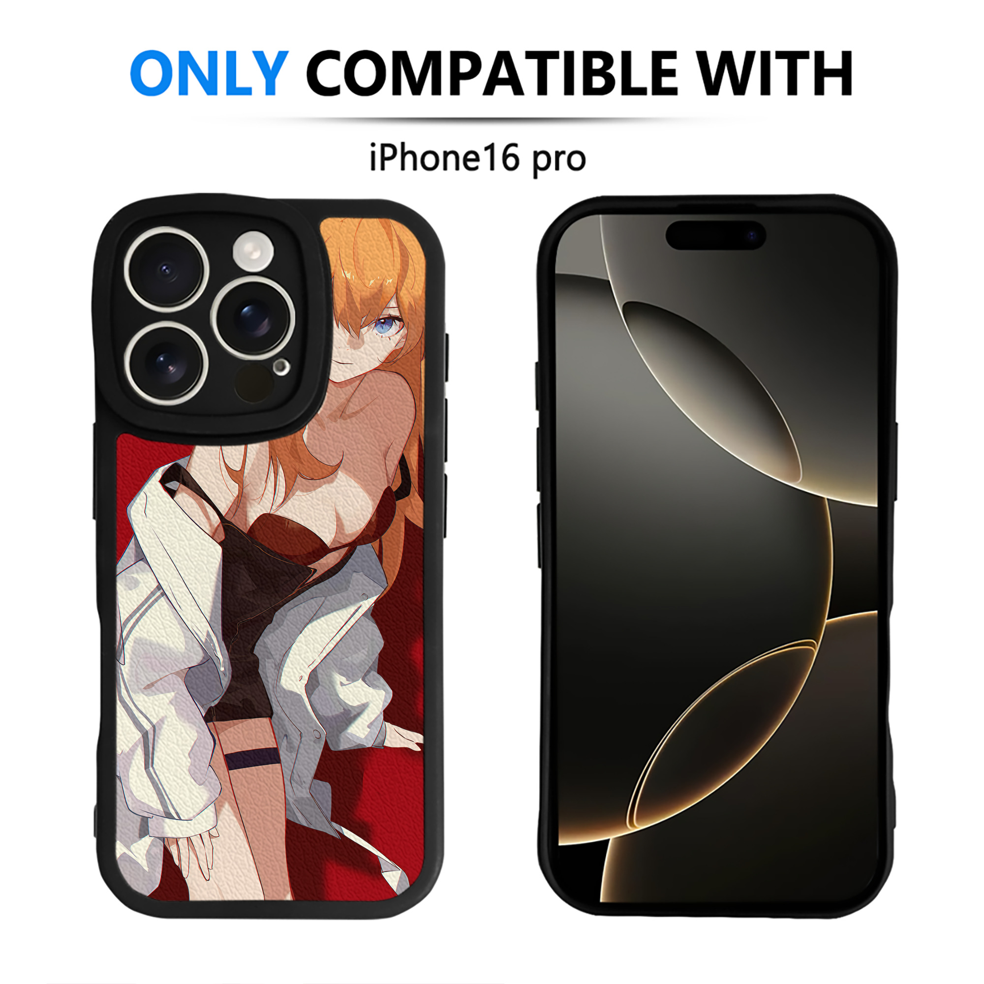 （画像用） EVA 新世紀エヴァンゲリオン 【iPhone 16シリーズ対応】シリコンスマホケース（レザー調） 材質：シリコン